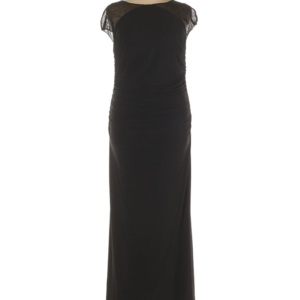 JS Boutique Elegant Black Maxi Dress